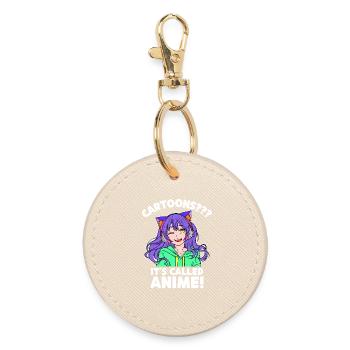 Manga Animation Anime Comic Japan Animation - Round Keyring - oyster - Front