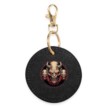 Hells Demons - Round Keyring - black - Front