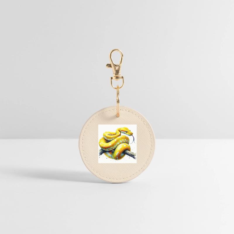 Round Keyring