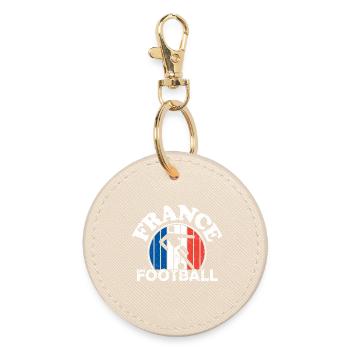 Football - Foot - France football - Football. - Porte-clés rond - huître - Devant