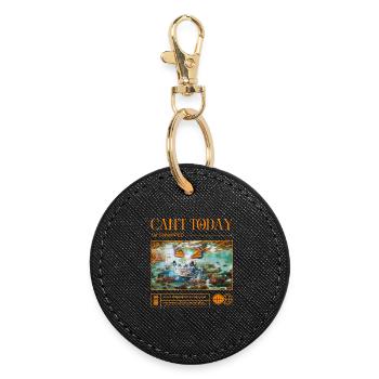 Swamp Mode Enabled – No Appointments, Only Swamp - Round Keyring - black - Front
