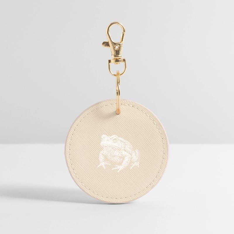 Toad Round Keyring