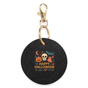 Classic Halloween - Round Keyring - black - Front