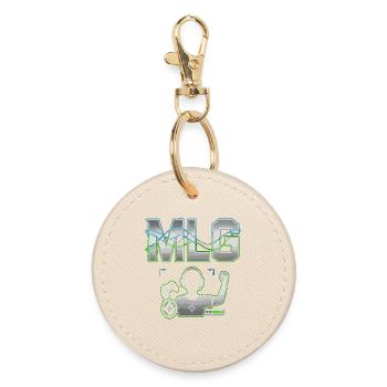 Gaming Console and Headset Major League Gaming - Round Keyring - oyster - Front