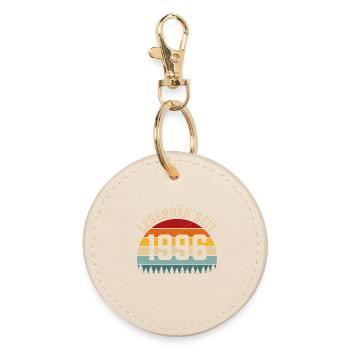 Legendary since 1996 – Born in 1996 - Round Keyring - oyster - Front