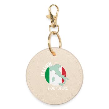 Portofino - Porte-clés rond - huître - Devant