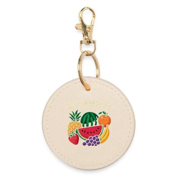 Éclaboussures de fruits tropicaux - Porte-clés rond - huître - Devant