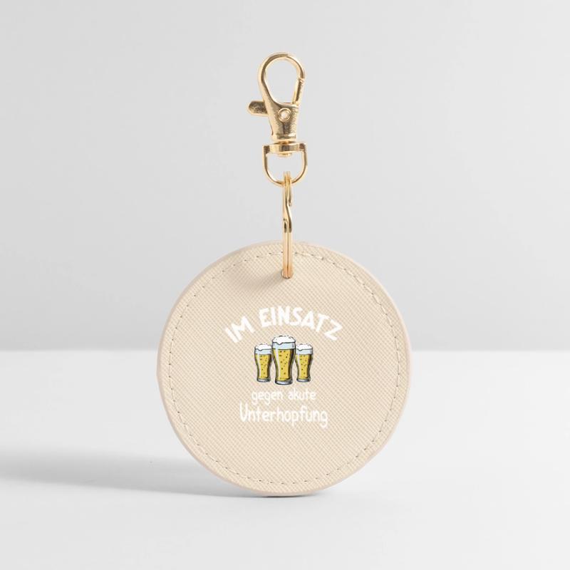 Underhopping Insert – Waitress Bartender Beer Round Keyring