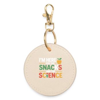 Registered Dietitian Expert Health & Wellness  - Round Keyring - oyster - Front