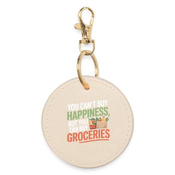 Registered Dietitian Science Scholar Academic - Round Keyring - oyster - Front