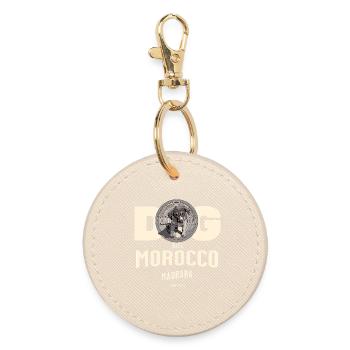 Dog Days Morocco Madraba - Round Keyring - oyster - Front