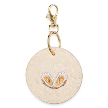 Oysters - Round Keyring - oyster - Front