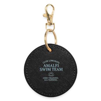 Club Limonata - Amalfi Swim Team - Round Keyring - black - Front