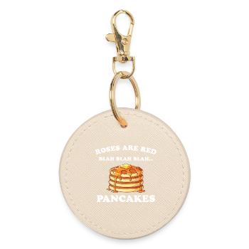 Les roses sont rouges – Crêpes - Porte-clés rond - huître - Devant