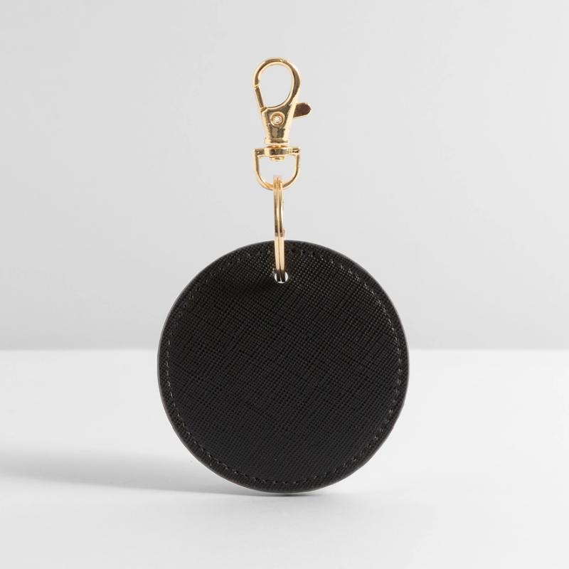 Just One More Layer Retro 3D Printer Saying for Round Keyring