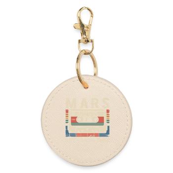 Birthday 1982 March 1982 born in March 1982 - Round Keyring - oyster - Front