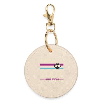 Original 2007 Limited Edition Retro - Round Keyring - oyster - Front