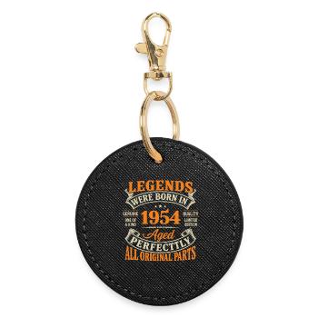 Legends 1954 Aged Perfectly - Round Keyring - black - Front