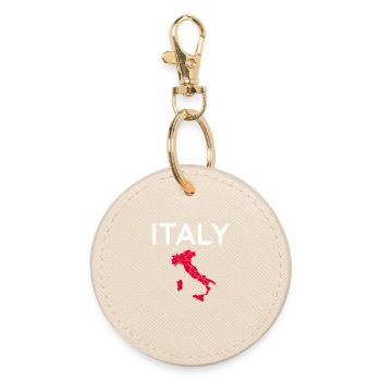 Souvenir italien le plus traditionnel - Porte-clés rond - huître - Devant