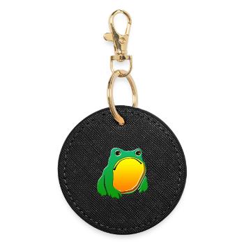 Frog - Round Keyring - black - Front