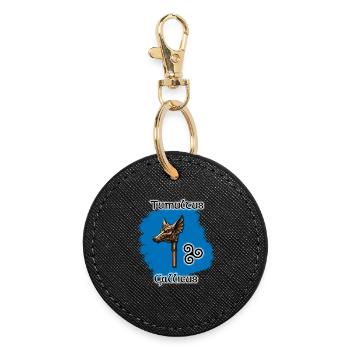 Tumultus Gallicus - Round Keyring - black - Front