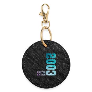 2003 Limited Edition 23 Years Anniversary - Round Keyring - black - Front