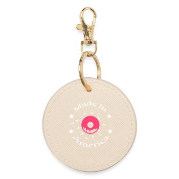 Made in America - Round Keyring - oyster - Front