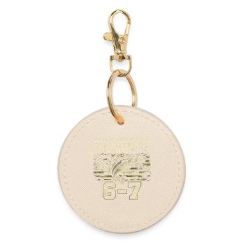 Fishing 7 days a week: The Ideal Schedule for Enthusiasts - Round Keyring - oyster - Front