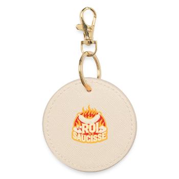 Le Roi de la Saucisse - Porte-clés rond - huître - Devant