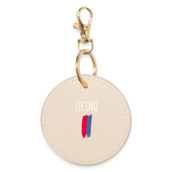Ticino Ticino Souvenir Ticino Gift - Porte-clés rond - huître - Devant