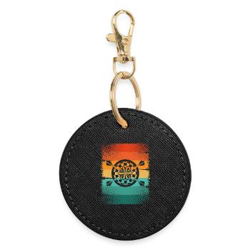 Dart - Round Keyring - black - Front