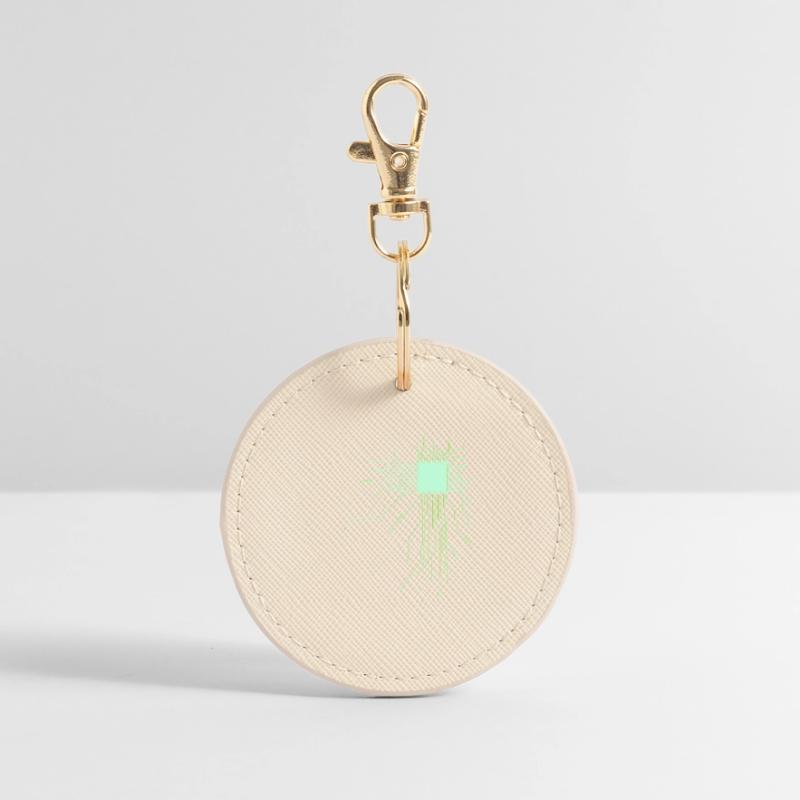 board core cpu computer nerd pc humor geek code Round Keyring