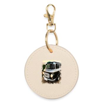 Barkas | GDR | Transporter | Ostalgia - Round Keyring - oyster - Front