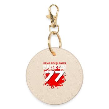Sang Pour Sang Parisien - 77 - Porte-clés rond - huître - Devant