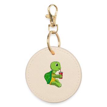 Turtle Mug à emporter - Porte-clés rond - huître - Devant