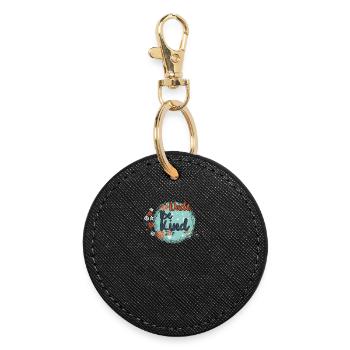Dude Be Kind No Bullying - Porte-clés rond - noir - Devant