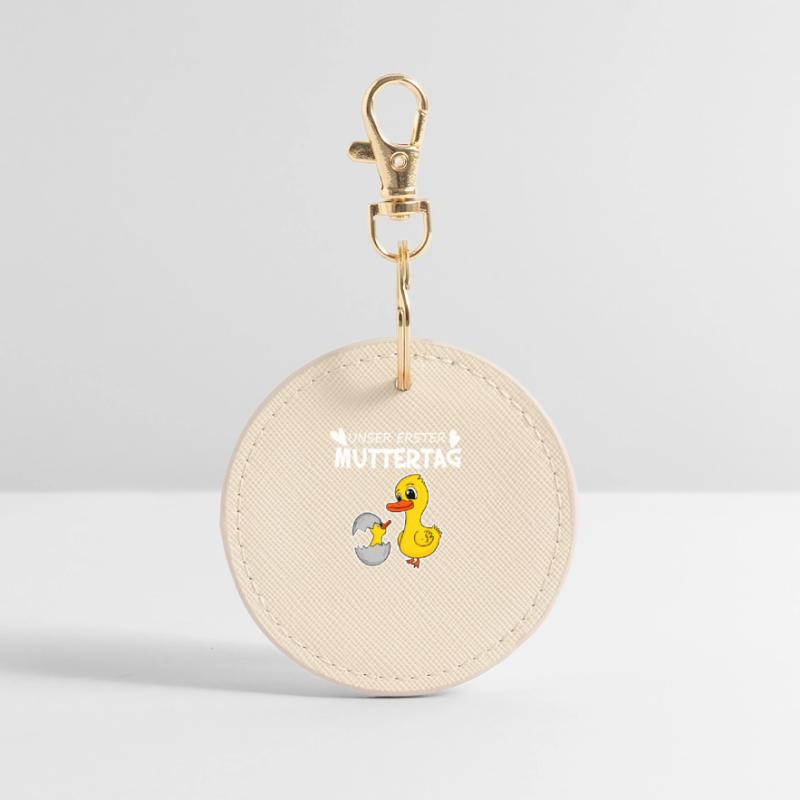 Muttertag - erster Muttertag Geschenk Runder Schlüsselanhänger