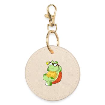 Lunettes de soleil Turtle - Porte-clés rond - huître - Devant