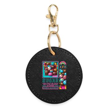 Sugar Man - Round Keyring - black - Front
