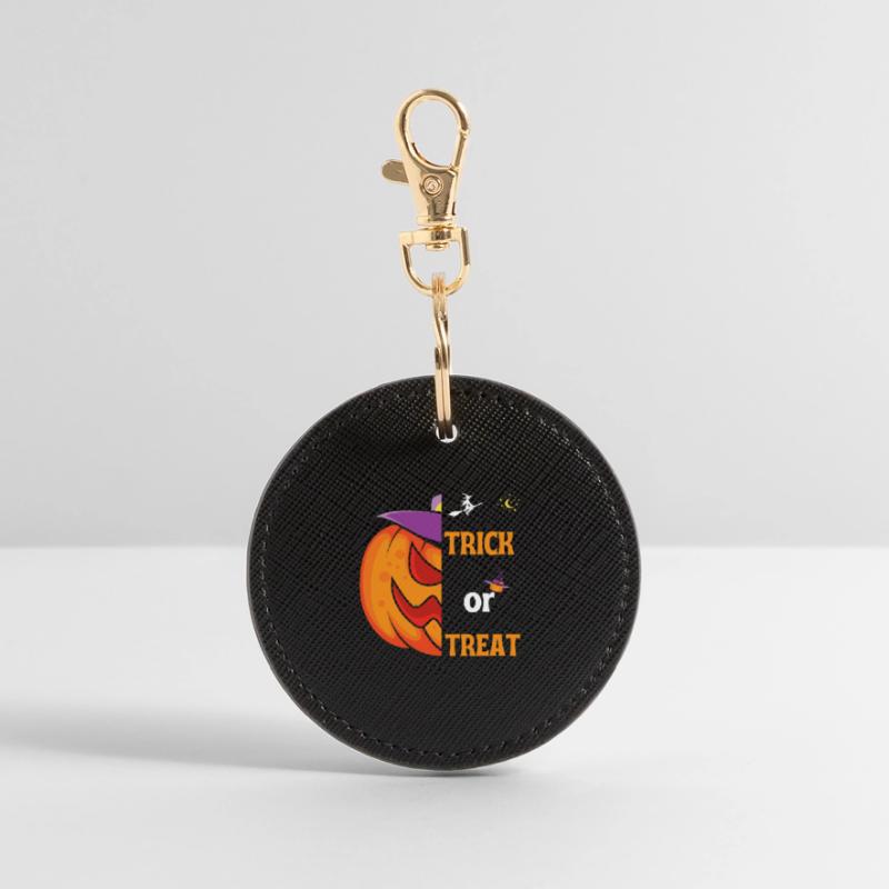 Halloween-Geschenk "Süßes oder Saures" Runder Schlüsselanhänger