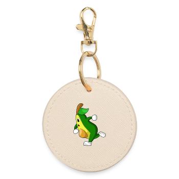 Avocat Jogger Jogging Sport - Porte-clés rond - huître - Devant