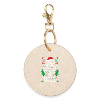 Pull Moche De Noël - Porte-clés rond - huître - Devant