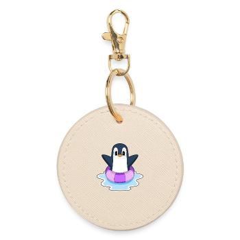 Été de la piscine Penguin - Porte-clés rond - huître - Devant