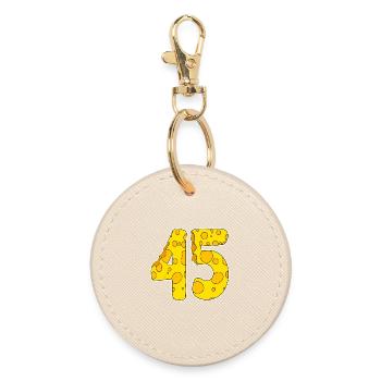 45 ans de Lustig Käse - Porte-clés rond - huître - Devant