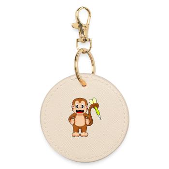Fléchette de singe Fléchette - Porte-clés rond - huître - Devant