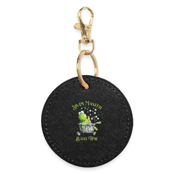 Swim Master Bath Time Bien-être Baignoire Grenouille - Porte-clés rond - noir - Devant