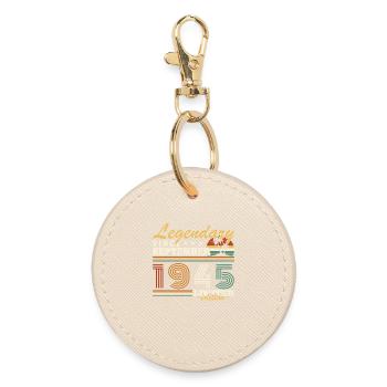 Vintage Cadeau Anniversaire Nées En Septembre 1945 - Porte-clés rond - huître - Devant