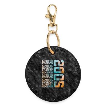 ÉDITION LIMITÉE 2005 21 ANS 21E ANNIVERSAIRE - Porte-clés rond - noir - Devant