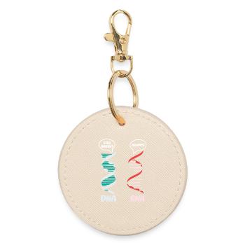 Biology Teacher Biologist Microbiology Biologist - Round Keyring - oyster - Front