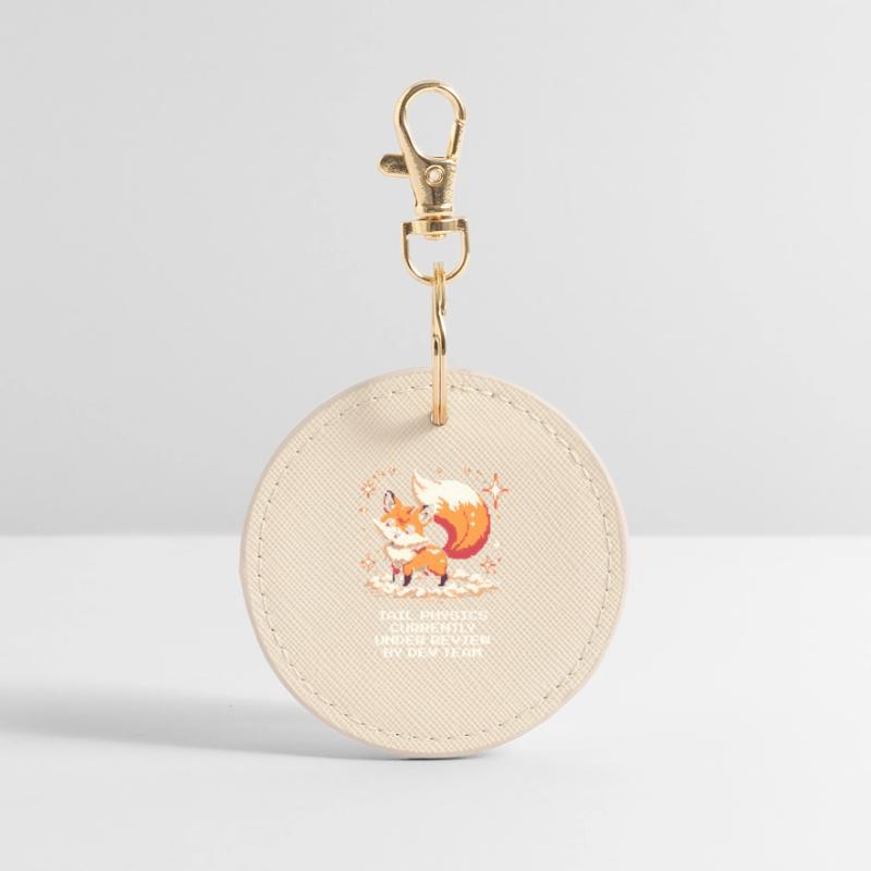 Tail physics are being tested | Fox, Dev Team Round Keyring